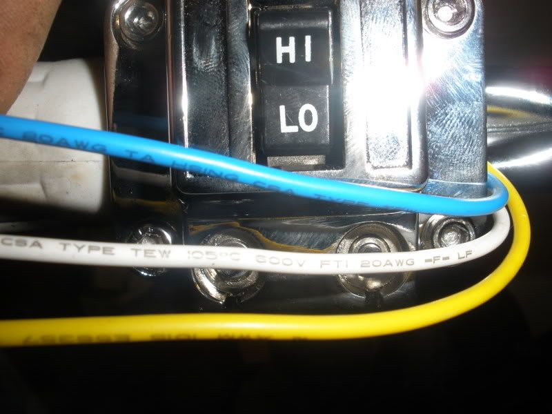 Ironhead headlight wiring colors not matching - The Sportster and Buell