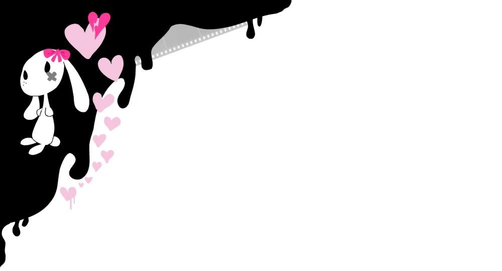 Emo Rabbit Wallpaper