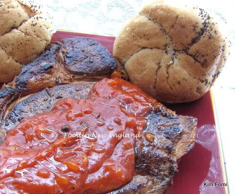 venison Roast w/ Juniper Berry, Apricot  BBQ Sauce