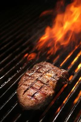 fire grilled steak