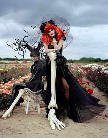 Tim Burton Harpers Bazaar