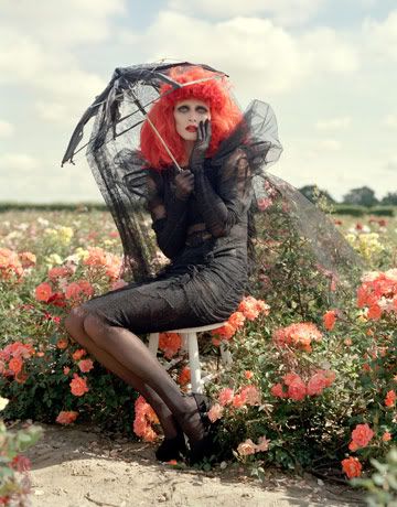 Tim Burton Harpers Bazaar