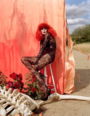 Tim Burton Harpers Bazaar