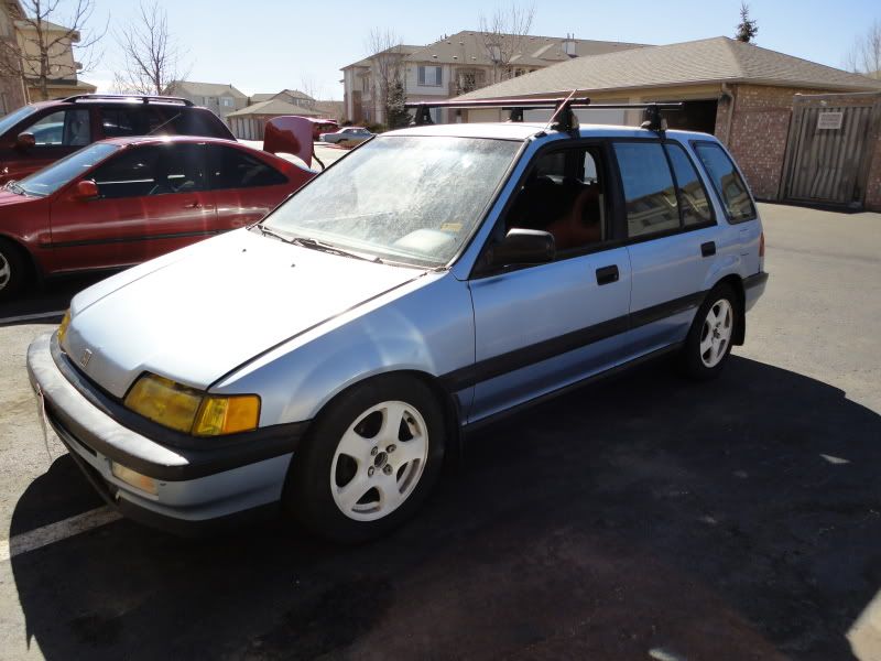 1991 Honda civic wagon awd #7