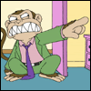 evil monkey