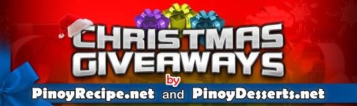 Christmas Giveaway from PinoyRecipe.net xmas giveaways Christmas Giveaway from PinoyRecipe.net