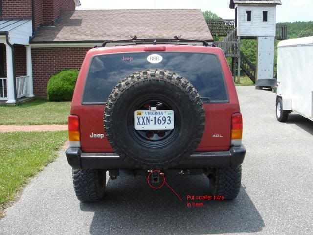 1995 Jeep grand cherokee spare tire carrier #5
