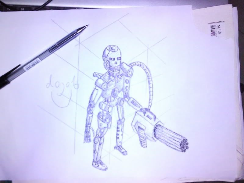ma terminator drawing