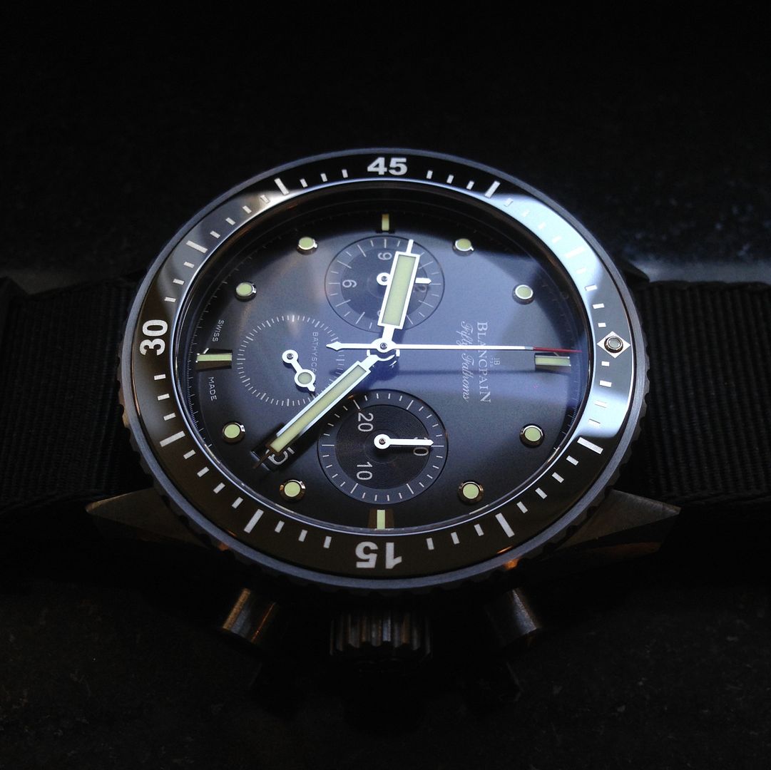 TimeZone Public Forum Review The Blancpain Fifty Fathoms