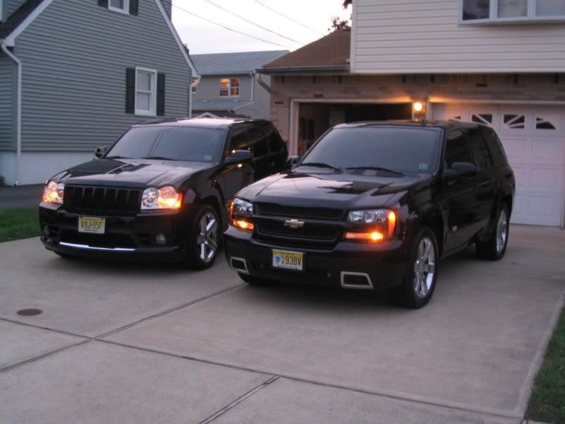 Chevy trailblazer ss vs jeep srt8 #5