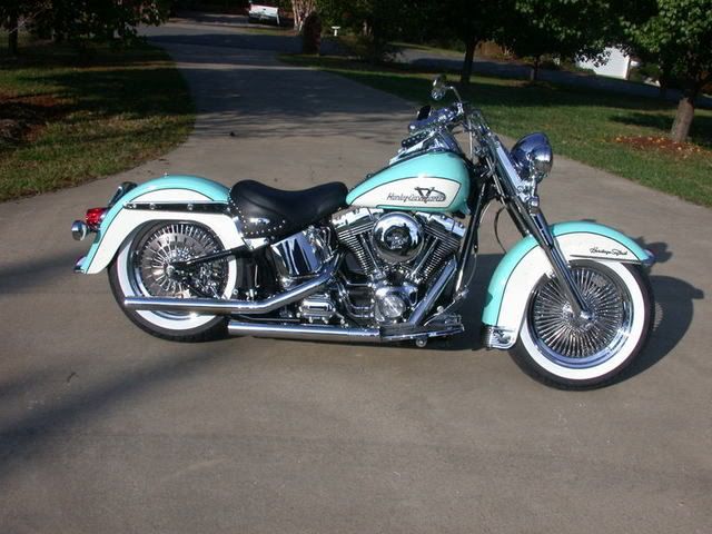harley green paint