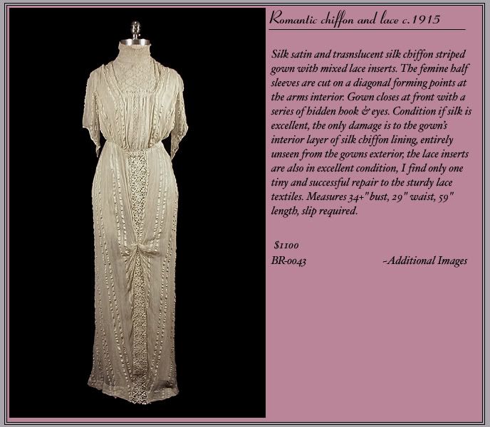 I based Bella's wedding dress off of this dress from 1915 link 