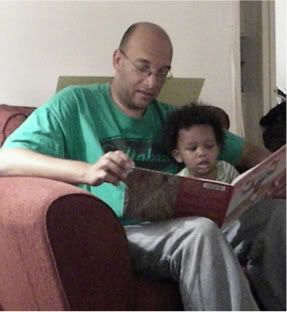 reading with Dad