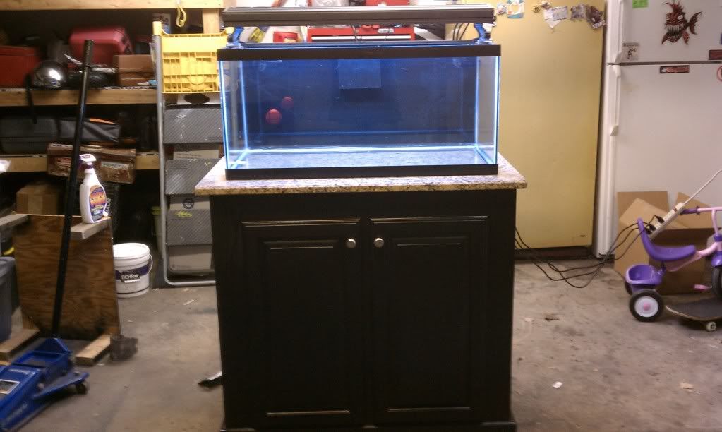 DIY 120 Gallon Aquarium Stand with removable center brace Reef