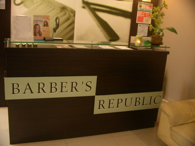 Barber's Republic Reception Area