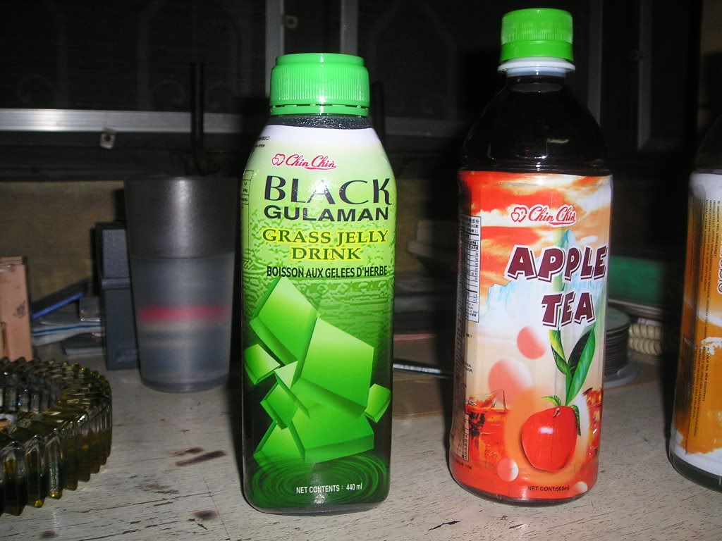 Black Gulaman and Apple Tea