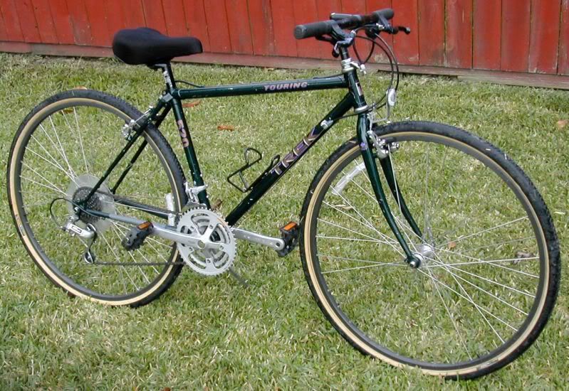 trek bikes green