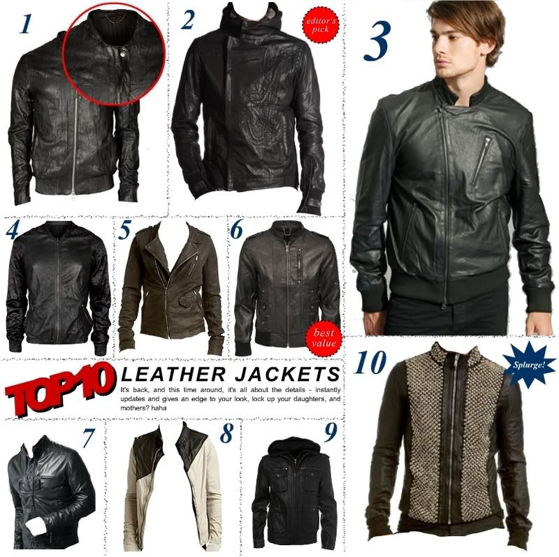 Leather Jackets For Boys