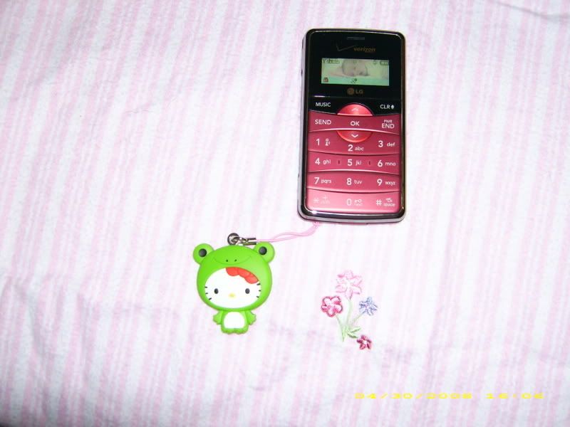 Hello Kitty Frog Friend. Maroon EnV2 and Hello Kitty Frog Image