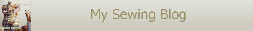 My Sewing Blog