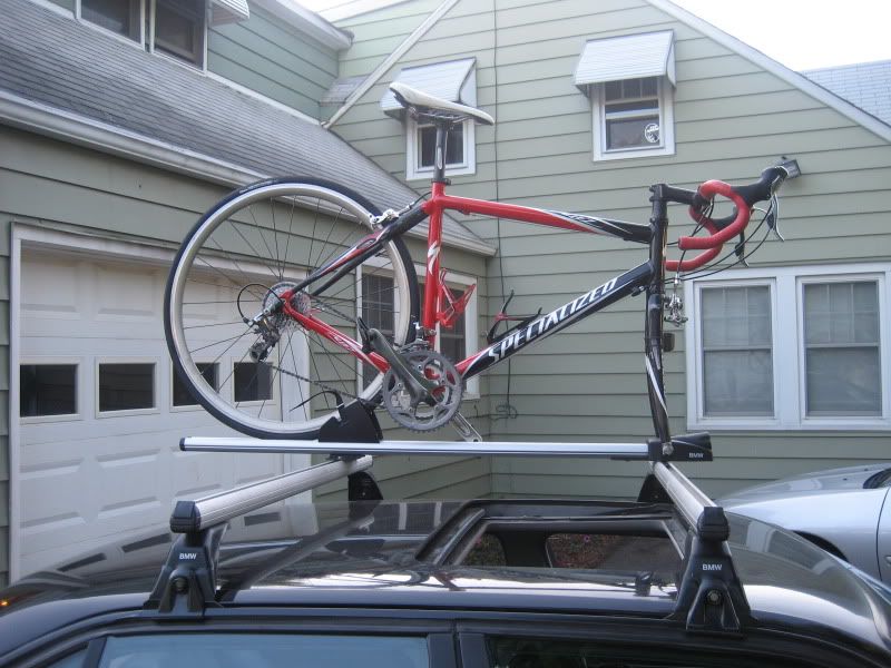 Bmw roof rack bike attachment #1