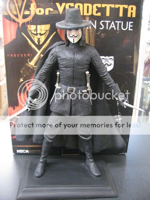 for Vendetta STATUE ~ NECA ~ READY TO SHIP  