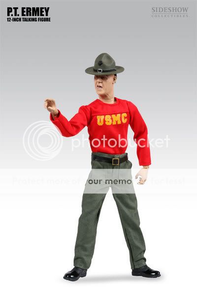 Lee Ermey P.T. Gear Sideshow 12 figure USMC *EXCL*  