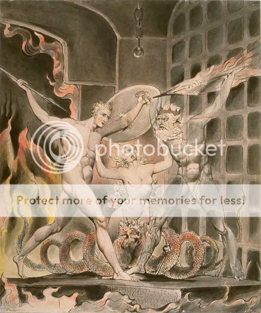 Gates of Hell by William Blake Pictures, Images and Photos