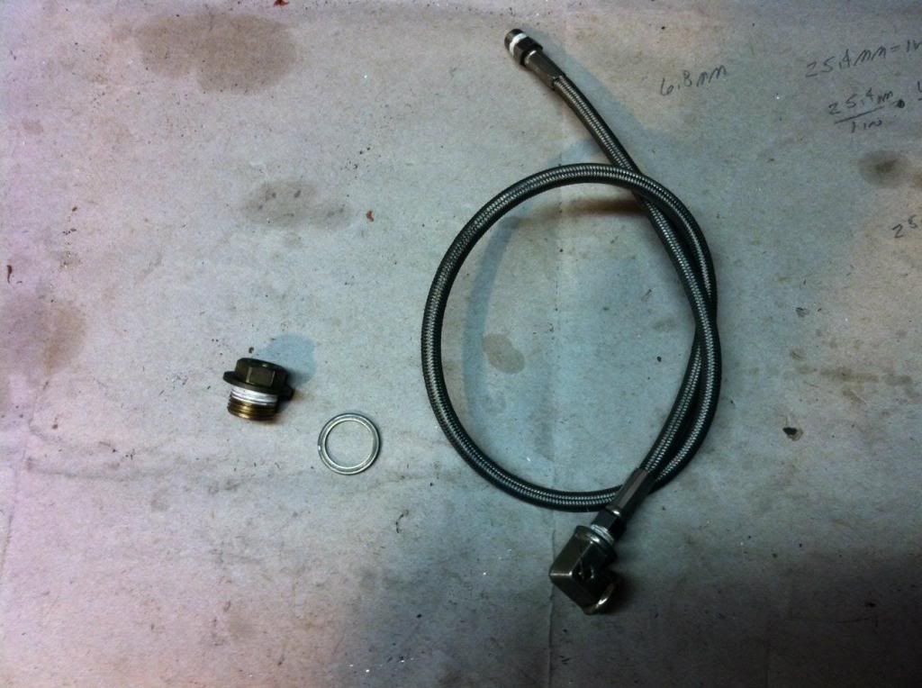 FS (For Sale) Oil Pressure Sending Unit Relocation Kit
