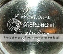   Prelude Tall Sterling Silver Salt & Pepper Shakers #S118 L@@K  