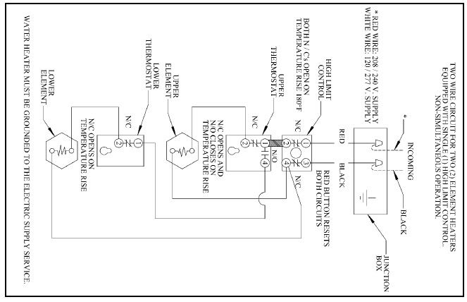 Wiring Diagram PDF: 120 Volt Water Heater Thermostat Wiring Diagram